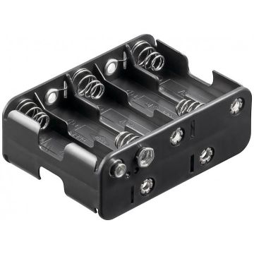 10x-AA-(Mignon)-battery-holder-black--Push-on-1