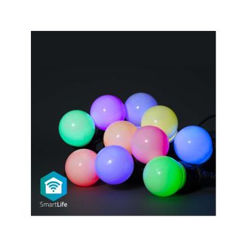 SmartLife-Decorative-Lights-|-Party-Lights-|-Wi-Fi-|-RGB-/-White-|-10-LED's-|-9.00-m-|-Android™-|-Bulb-diameter:-50-mm-1