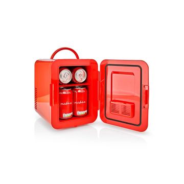 Portable-Mini-Fridge-|-4-l-|-12-V-DC-/-100--240-V-AC-|-Red-1