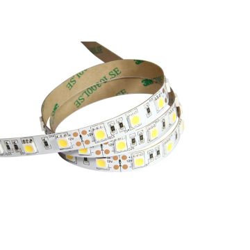 Banda-LED-SMD5050-lumina-calda-3000K-12V-60LED/m-14.4W/m-IP20-5m-Well-1