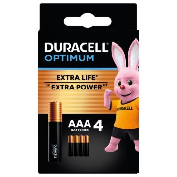 Baterie-alcalina-Duracell-Optimum-R3-(AAA)-4-buc/blister-1