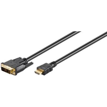 DVI-D/HDMI™-cable-gold-plated-2-m-black--DVI-D-male-Single-Link-(18+1-pin)->-HDMI™-male-(type-A)-1