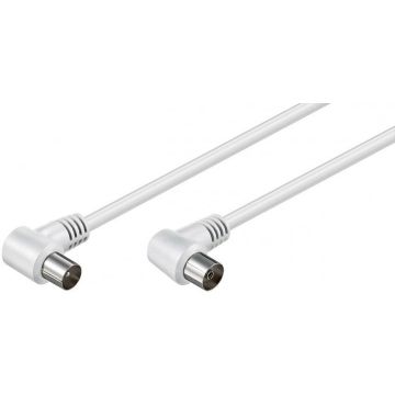 Angled-antenna-cable-(<70-dB)-2x-shielded-1.5-m-white--Coaxial-male-90°->-Coaxial-female-90°-1