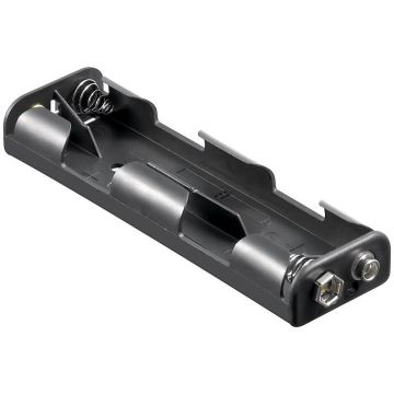 4x-AA-(Mignon)-battery-holder-black--Push-on-1