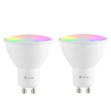 Spot-LED-Smart-WiFi-GU10-5W-RGB-460lm-Gleam-510C-DUO-set-2-bucati-NGS-1
