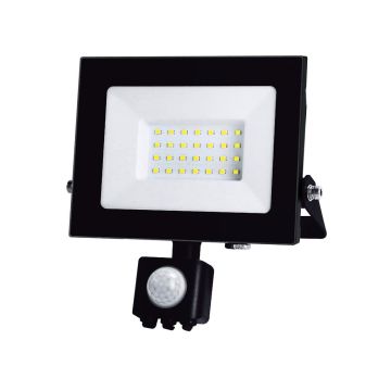 Proiector-LED-cu-senzor-30W-3300lm-IP65-4000K-negru-Well-1