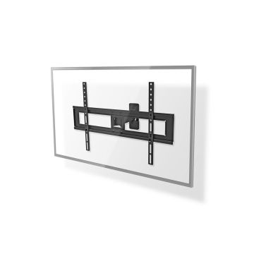 Full-Motion-TV-Wall-Mount-|-37-70-"-|-Maximum-supported-screen-weight:-35-kg-|-Tiltable-|-Rotatable-|-Minimum-wall-distance:-79-mm-|-Maximum-wall-distance:-220-mm-|-2-Pivot-point(s)-|-ABS-/-Steel-|-Black-1