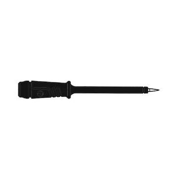 INSULATED-TEST-PROBE-4mm-WITH-SLENDER-STAINLESS-STEEL-TIP-/-BLACK-(PR-F-2)-1