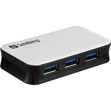 Hub-USB-3.0-Sandberg-133-72-4-porturi-negru/alb-1