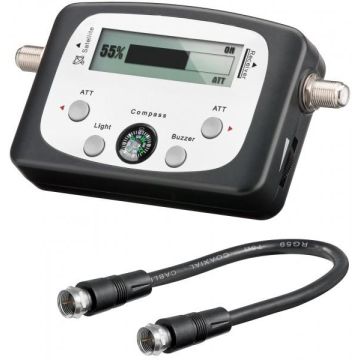 Satellite-Finder-with-digital-display-black-silver--for-alignment/adjustment-of-satellite-antennas-1