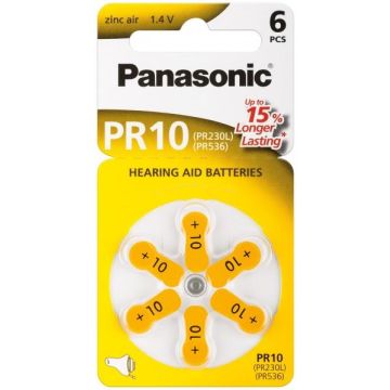 Hearing-Aid-PR70V10/PR70-(PR10)PR10--zinc-air-hearing-aid-cell-1.4-V-1