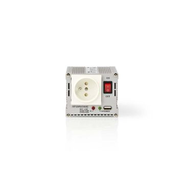 Power-Inverter-Modified-Sine-Wave-|-Input-voltage:-24-V-DC-|-Device-power-output-connection(s):-Type-E-(CEE-7/5)-/-USB-A-|-230-V-AC-50-Hz-|-300-W-|-Peak-power-output:-600-W-|-Battery-Clamps-+-Cigarette-Lighter-|-Silver-1