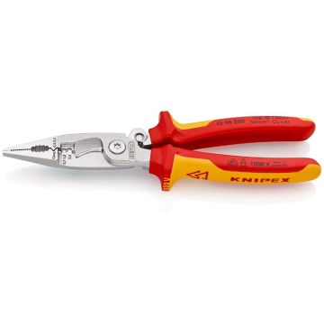 Electricians-Pliers-with-Cable-Cutter-VDE;0.7...1.5-mm²-200-mm-1