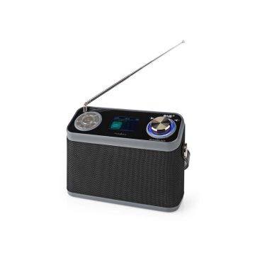 DAB+-Radio-|-Table-Design-|-DAB+-/-FM-|-2.4-"-|-Colour-Screen-|-Battery-Powered-/-Mains-Powered-|-Digital-|-24-W-|-Bluetooth®-|-Headphone-output-|-Alarm-clock-|-Sleep-timer-|-Carrying-handle-|-Black-1