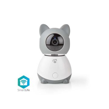 SmartLife-Indoor-Camera-|-Wi-Fi-|-Full-HD-1080p-|-Pan-tilt-|-Cloud-Storage-(optional)-/-microSD-(not-included)-|-With-motion-sensor-|-Night-vision-|-Grey-/-White-1