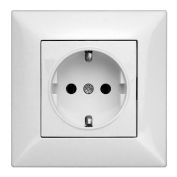Priza-simpla-Schrack-Visio50-EV106101-complet-incastrat-alb-conexiune-elastica-1