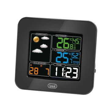 Statie-meteo-cu-ceas-ME3165-RC-senzor-extern-negru-Trevi-1