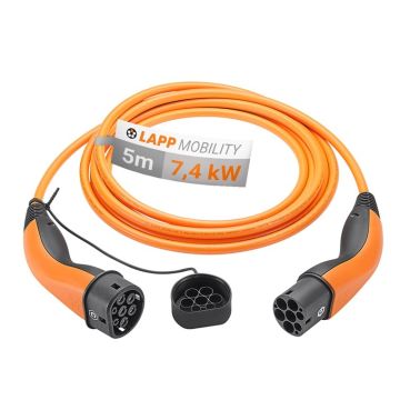 Cablu-de-incarcare-masini-electrice-LAPP-5555934026-Type-2-32A-7.4kW-5m-portocaliu-1